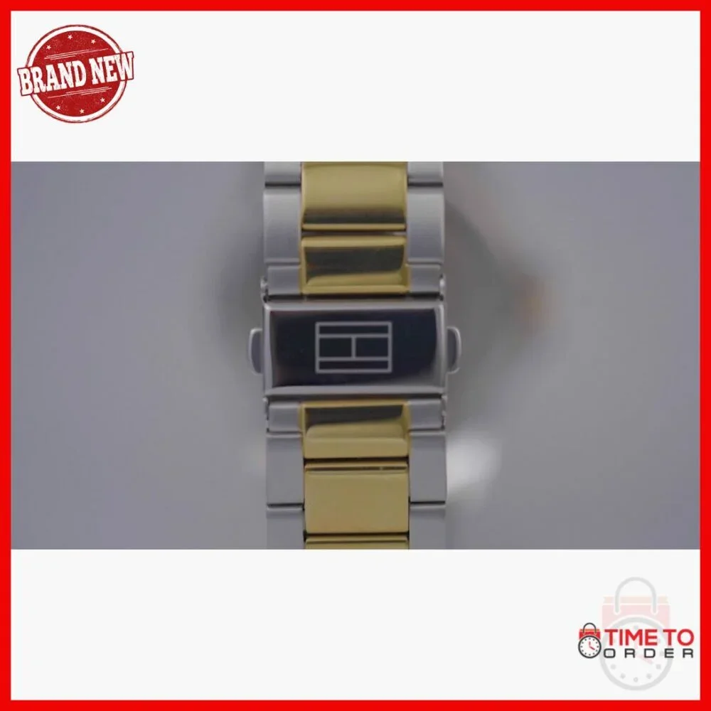 Men's Stainless Steel Quartz Watch, 42mm, Water Resistant, Modern Timepiece
